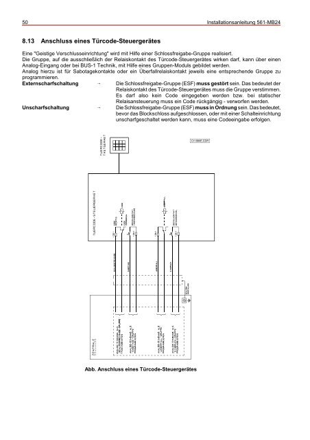 Honeywell - Einbruchmelderzentrale 561-MB24 - Errichter (PDF)