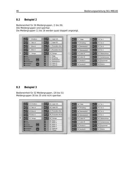 Honeywell - Einbruchmelderzentrale 561-MB100 - Bedienung (PDF)