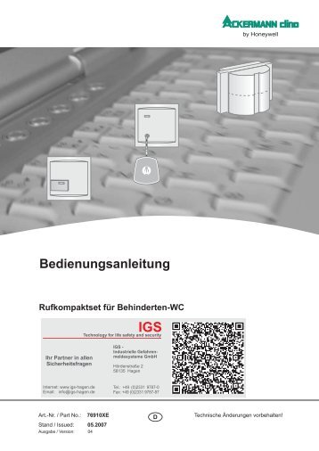 Ackermann - System Kompakt (PDF) - IGS-Industrielle ...