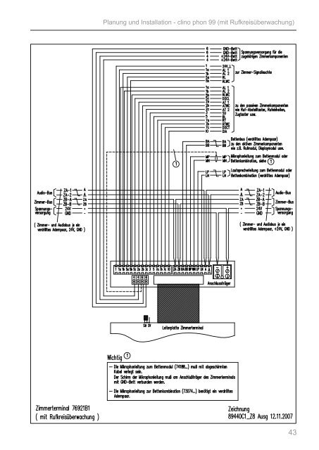 Patientenrufsystem clino phon 99 - IGS-Industrielle ...