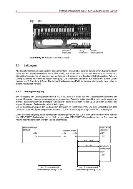 Honeywell - Ident-Key-Auswerteeinheit IK2 (022164) (PDF)
