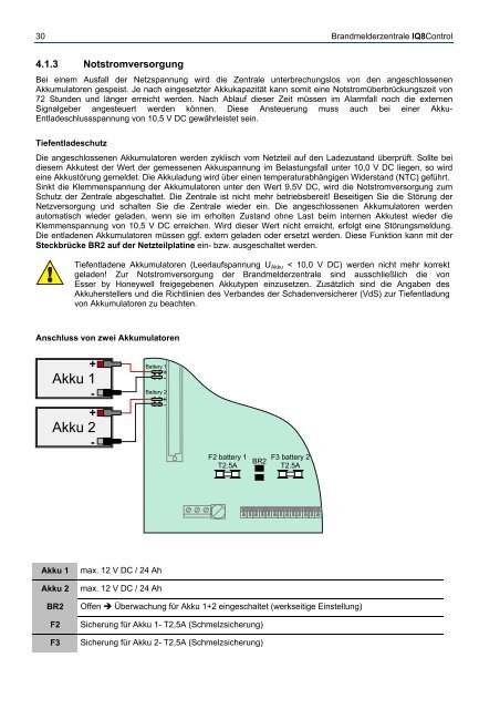 Novar - Brandmeldecomputer IQ8-Control C und M - IGS-Industrielle ...