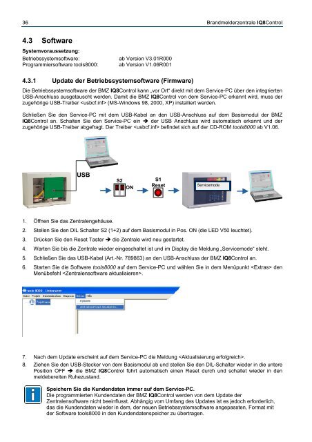 Novar - Brandmeldecomputer IQ8-Control C und M - IGS-Industrielle ...