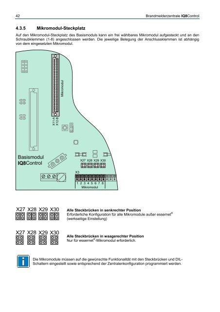 Novar - Brandmeldecomputer IQ8-Control C und M - IGS-Industrielle ...