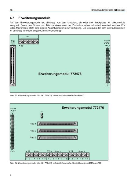 Novar - Brandmeldecomputer IQ8-Control C und M - IGS-Industrielle ...