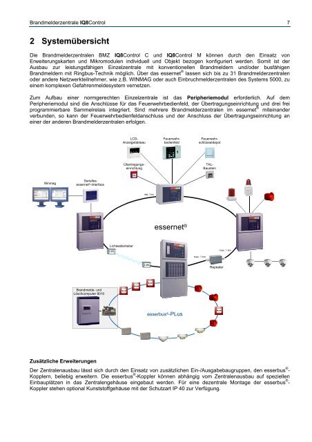 Novar - Brandmeldecomputer IQ8-Control C und M - IGS-Industrielle ...