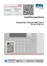 Brandmelder-Compoter BMC 1024-F - IGS-Industrielle ...