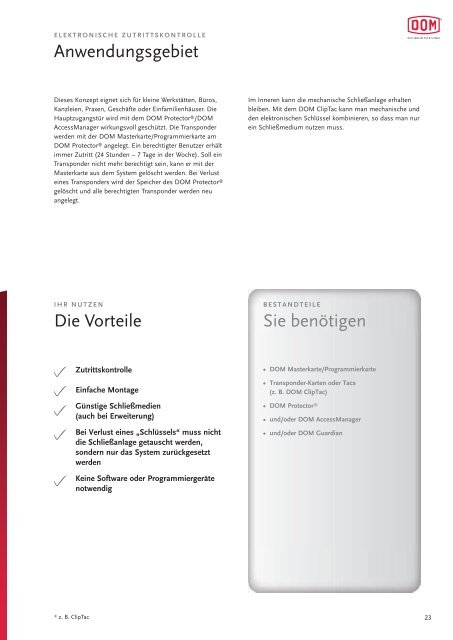 Produktinformation DOM Protector (PDF) - IGS-Industrielle ...