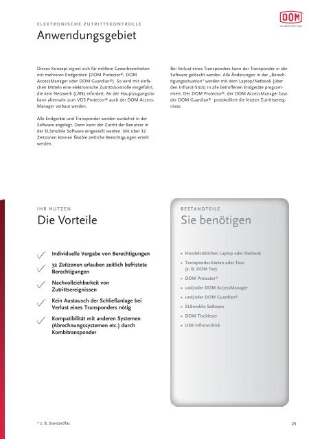 Produktinformation DOM Protector (PDF) - IGS-Industrielle ...