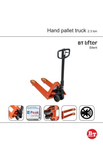 Hand pallet truck 2.3 ton - Bt-forklifts.com