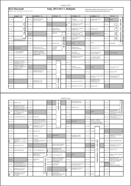 IGS Stierstadt Schj. 2011/2012 1. Halbjahr