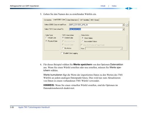 Applix TM1 TurboIntegrator Handbuch