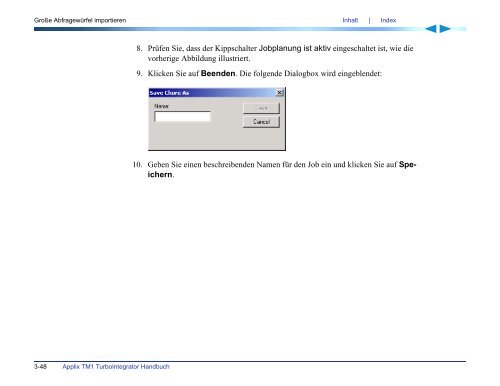 Applix TM1 TurboIntegrator Handbuch