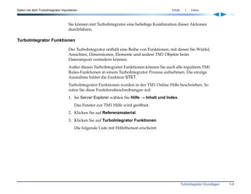 Applix TM1 TurboIntegrator Handbuch