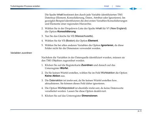 Applix TM1 TurboIntegrator Handbuch