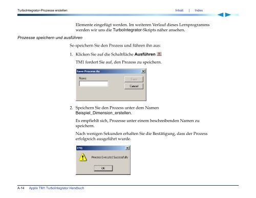 Applix TM1 TurboIntegrator Handbuch