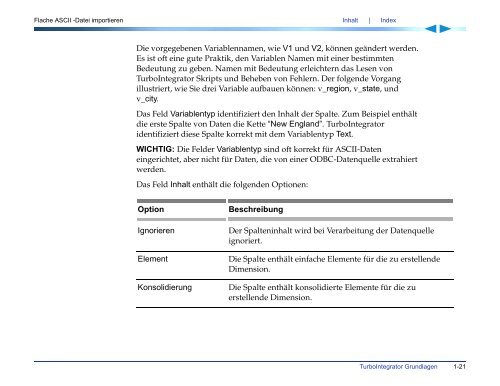 Applix TM1 TurboIntegrator Handbuch