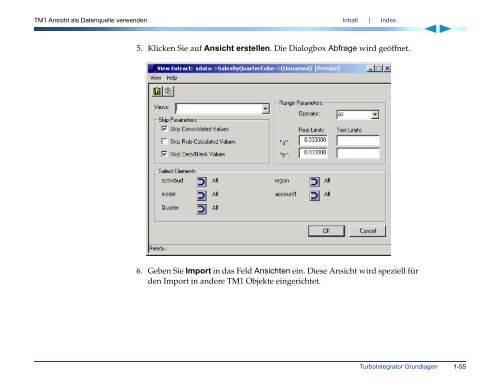 Applix TM1 TurboIntegrator Handbuch