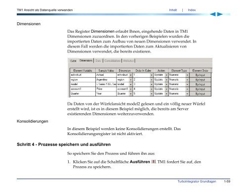 Applix TM1 TurboIntegrator Handbuch