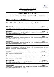 AG-Angebote JahrgÃ¤nge 6-10 Schuljahr 2013 ... - IGS List Hannover