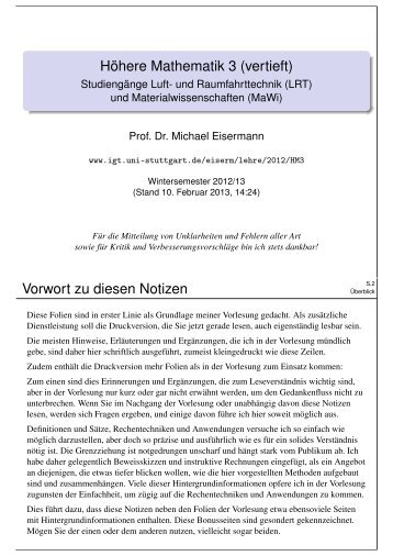 1x2 - IGT - UniversitÃ¤t Stuttgart