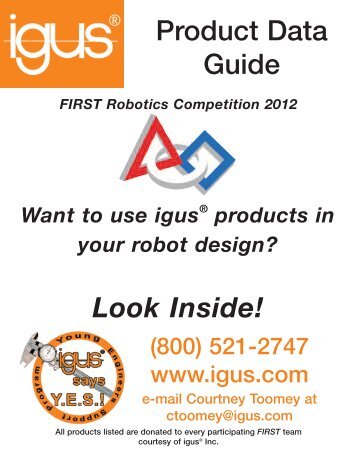 First Robotics Data Guide 07-2