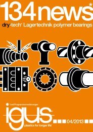 e-k dry-techÂ® Lagertechnik polymer bearings