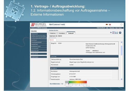 Forderungsmanagement: Entstehung und ... - IGZ Bamberg