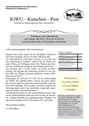 klicken! - Interessengemeinschaft der Gespannfahrer Wiesbaden