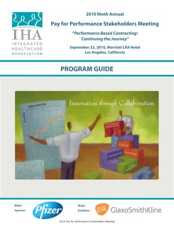 FINAL_2010P4PBrochur.. - Integrated Healthcare Association
