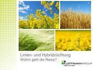 und Hybridzüchtung – Wohin geht die Reise? Doris Lütke-Brochtrup ...