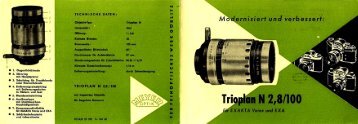 Meyer 1960 Trioplan 100mm
