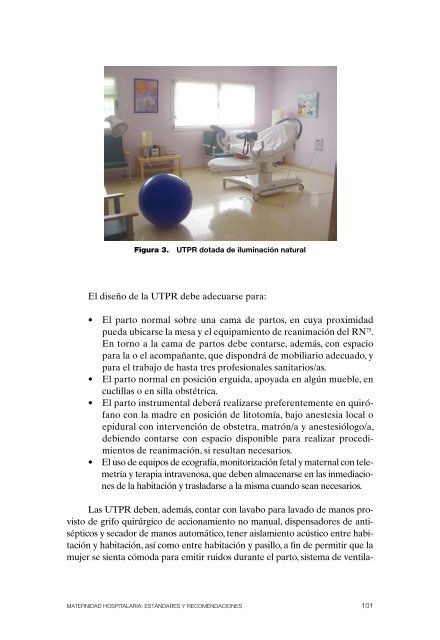 Maternidad Hospitalaria - Ministerio de Sanidad y PolÃ­tica Social