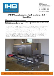 AFOGRILL grilmachine / grill machine / Grill ... - IHB International