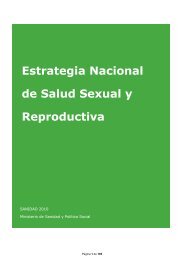 Estrategia Nacional de Salud Sexual y Reproductiva - IHAN