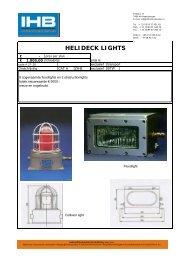 HELIDECK LIGHTS - IHB International