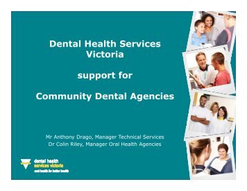 Support for Community Dental Agencies