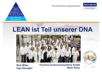 Lean ist Teil unserer DNA - Automobil Produktion