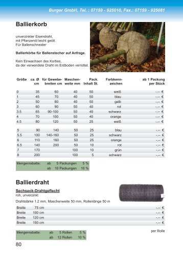 Katalog (Page 80) - Adolf Burger Gmbh