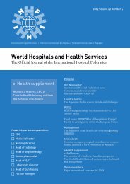 World Hospitals and Health Services - International Hospital ...