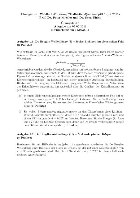 Wellenlange Berechnen Energie