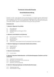 Immatrikulationsordnung - Verw.tu-dresden.de - Technische ...