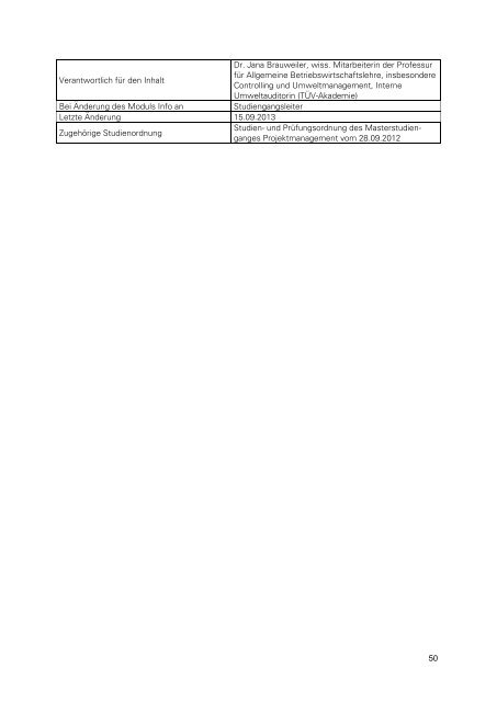 1 Masterstudiengang â€žProjektmanagementâ€œ (2 Sem ... - IHI Zittau