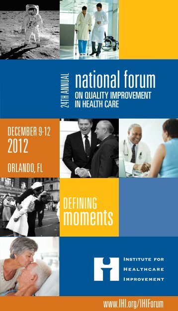 brochure - Institute for Healthcare Improvement