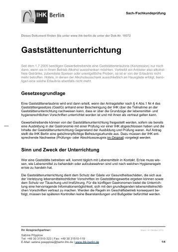 Dieses Dokument finden Sie unter www - IHK Berlin