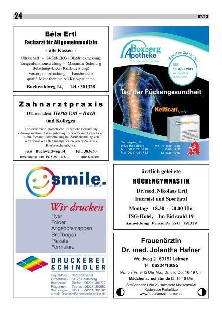 Ausgabe 67 April 2013 - Em-Box-Info