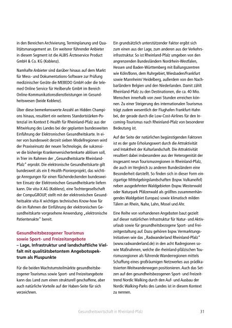 Gesundheitswirtschaft, Basisstudie.pdf - Ministerium fÃ¼r Wirtschaft ...