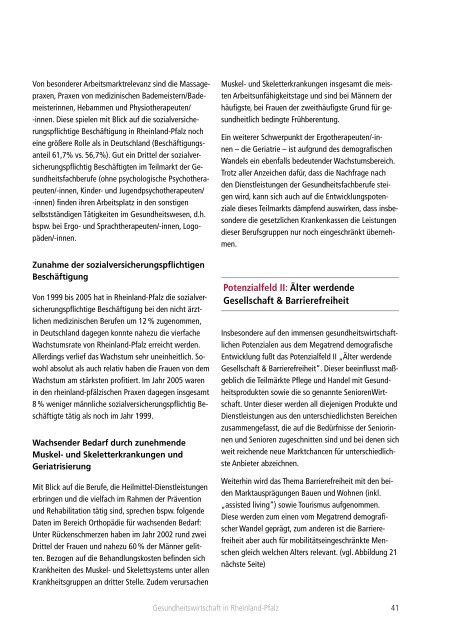 Gesundheitswirtschaft, Basisstudie.pdf - Ministerium fÃ¼r Wirtschaft ...