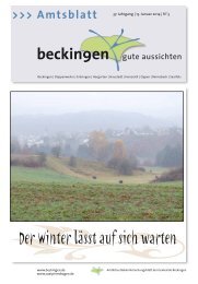Ausgabe 03/2014 - Gemeinde Beckingen