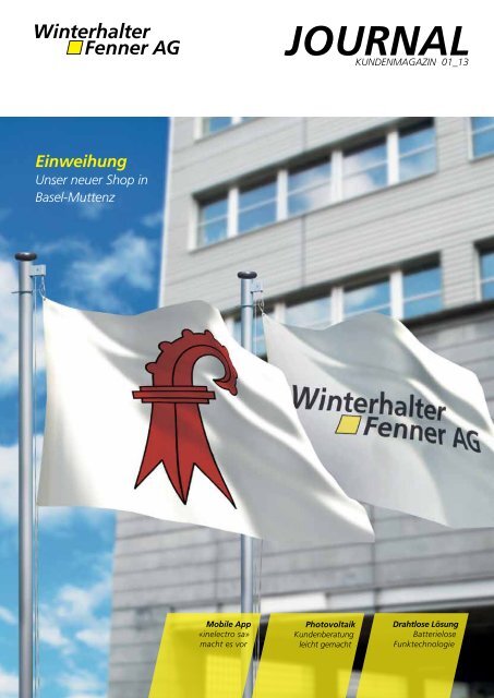Einweihung - Winterhalter + Fenner AG